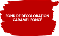Fond de décoloration caramel foncé